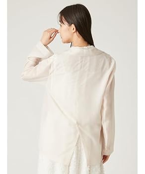 未使用　FRAY.ID セミシアージャケット　アイボリー　テーラード Amazon | [フレイ アイディー] セミシアージャケット